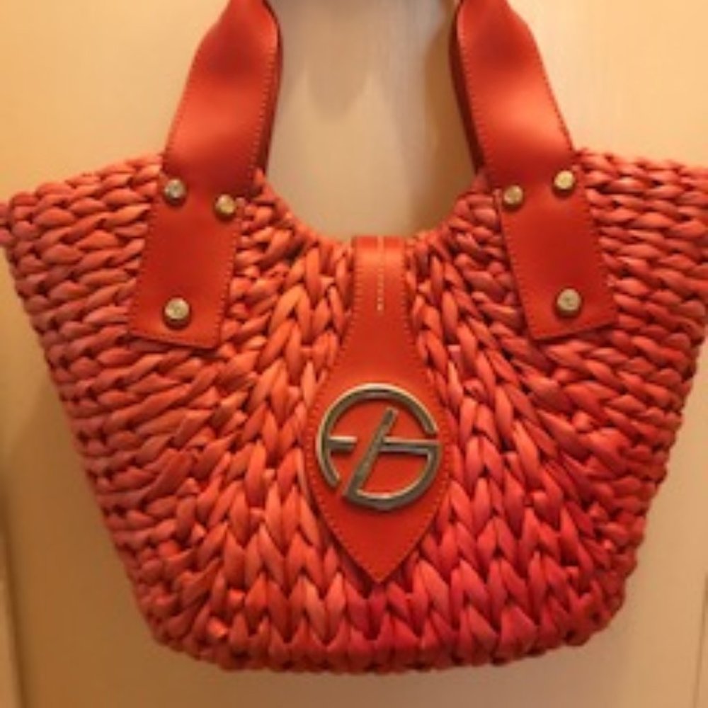 Francesco Biasia Straw Bag